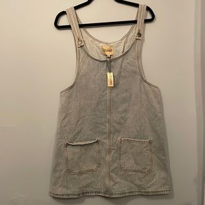 Overall dress denim